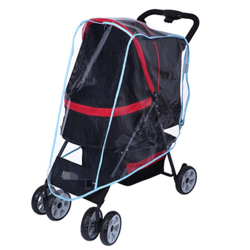 Pet Companion Trolley Raincoat Poncho-2