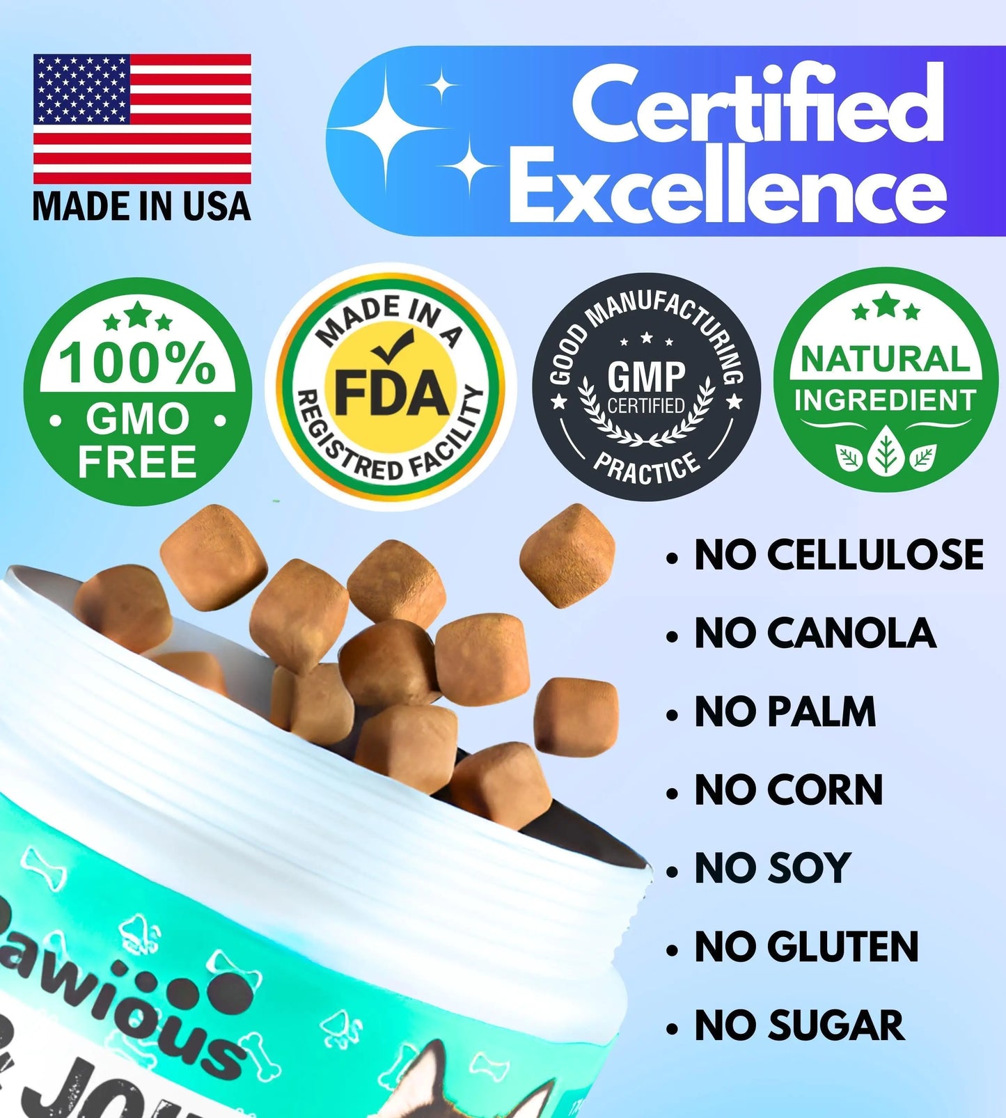 Dog Probiotics & Digestive Enzymes – Gut & Immune Support