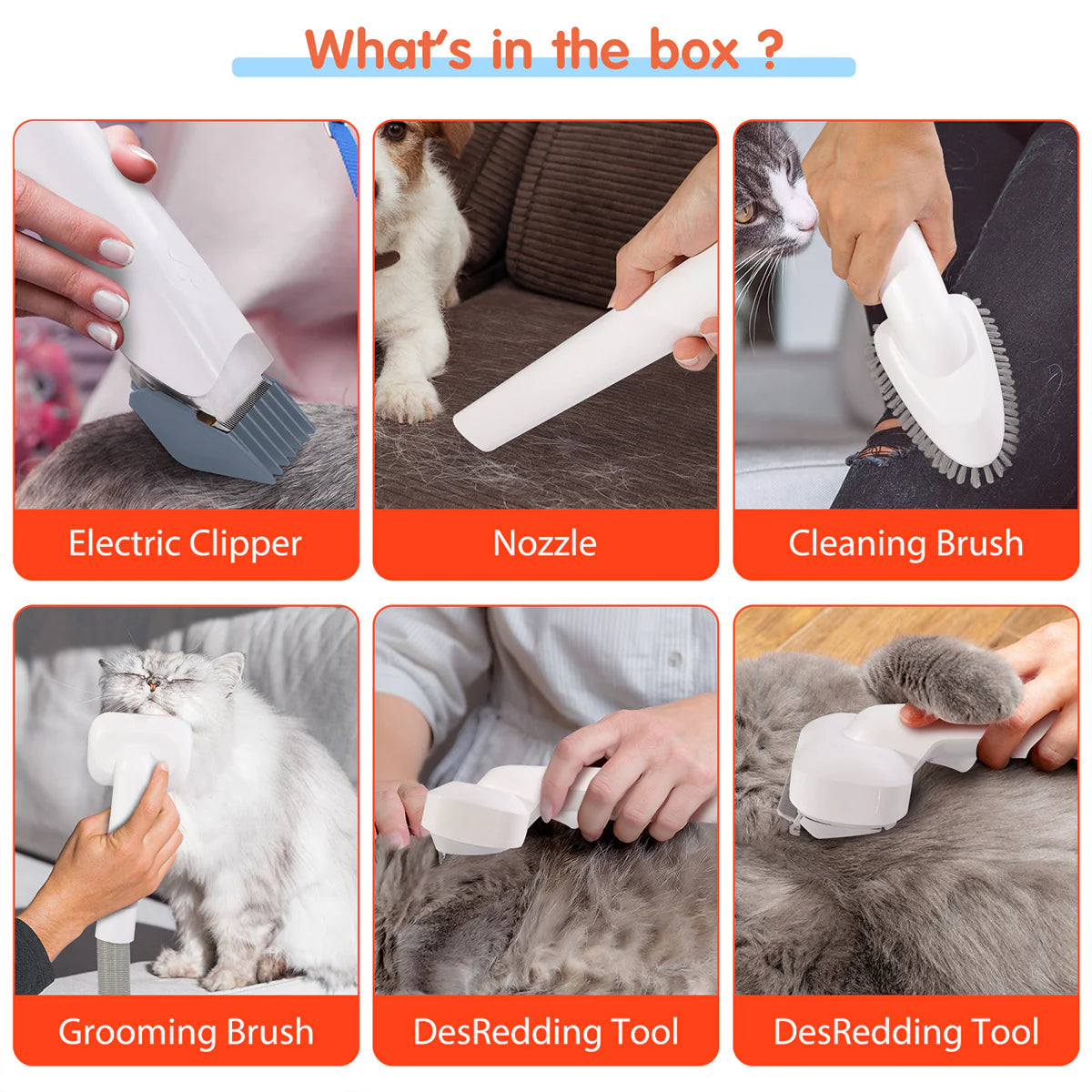Pet Grooming Pro – Vacuum & Trimmer in One