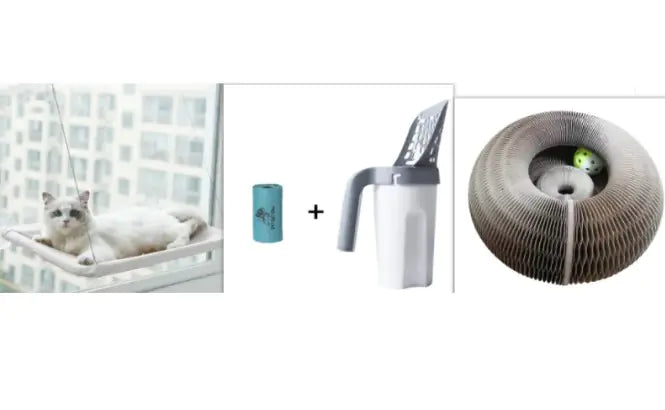 🛏️ Cat Window Hammock | Window Perch for Sunbathing 🐾