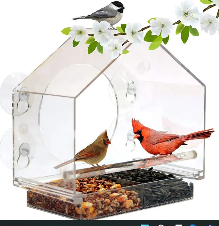 Smart Bird Feeder – Durable, Easy-Clean Design for Happy Birds 🐦🌿