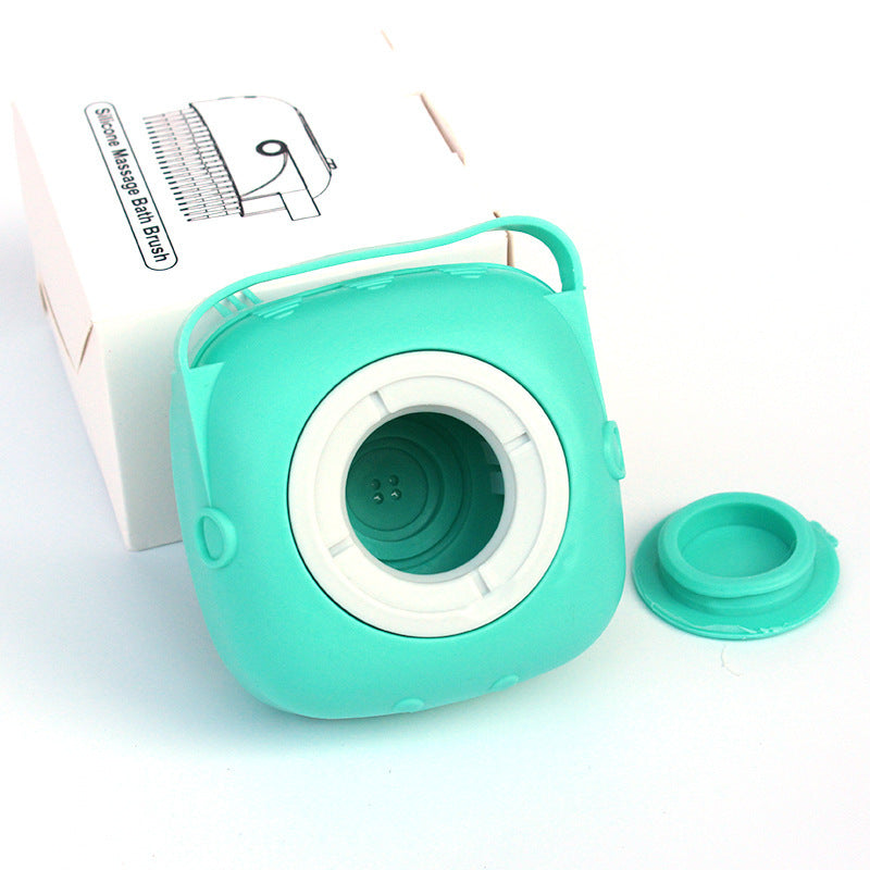 Silicone Dog Bath Gloves  Massage & Shampoo Brush for Easy Grooming