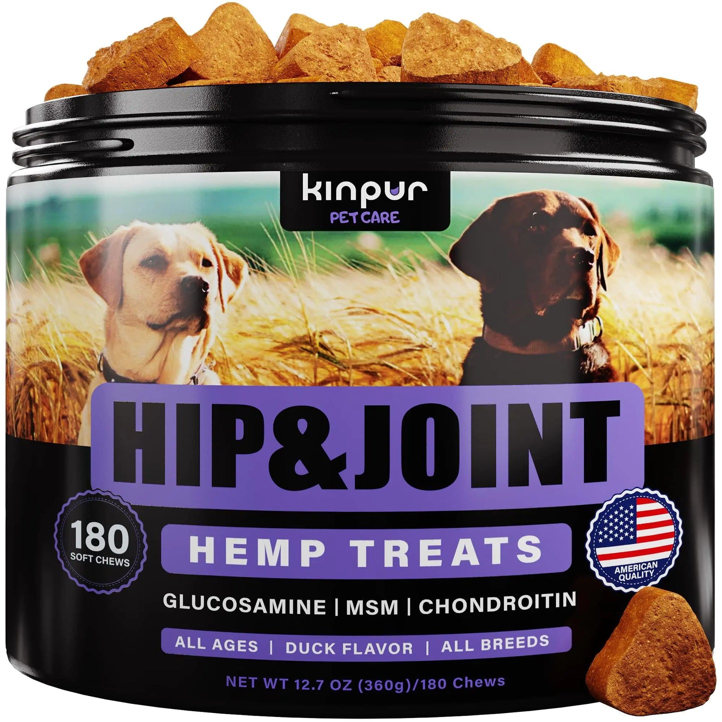 Dog Joint Supplement with Glucosamine & Hemp