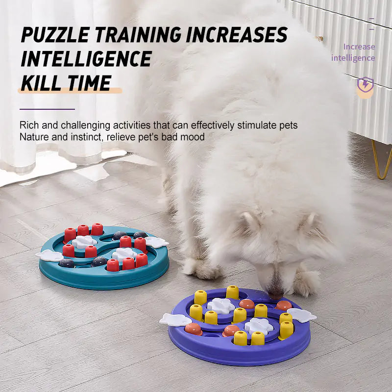Dog Slow Feeder Puzzle Toy 🐶🧩 | Fun Mealtime Brain Game for Dogs