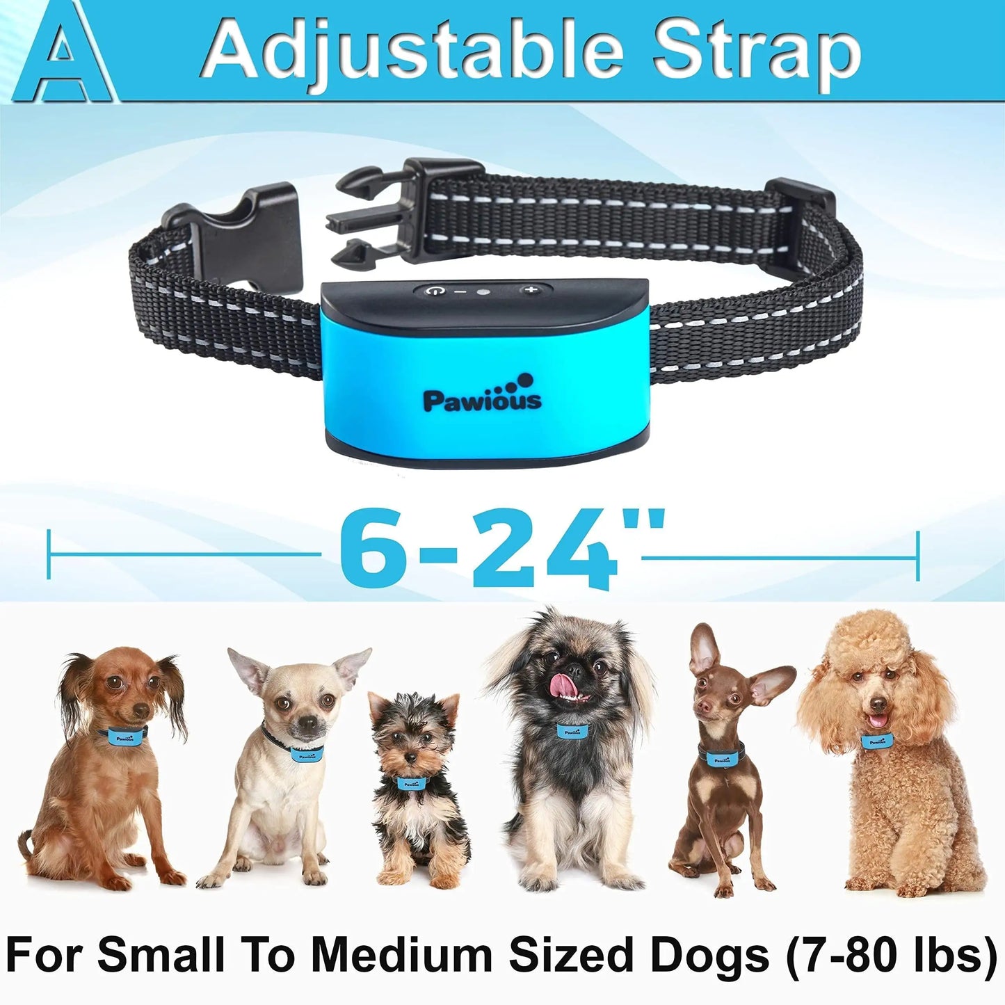🐶✨No-Shock Bark Collar for Small Dogs