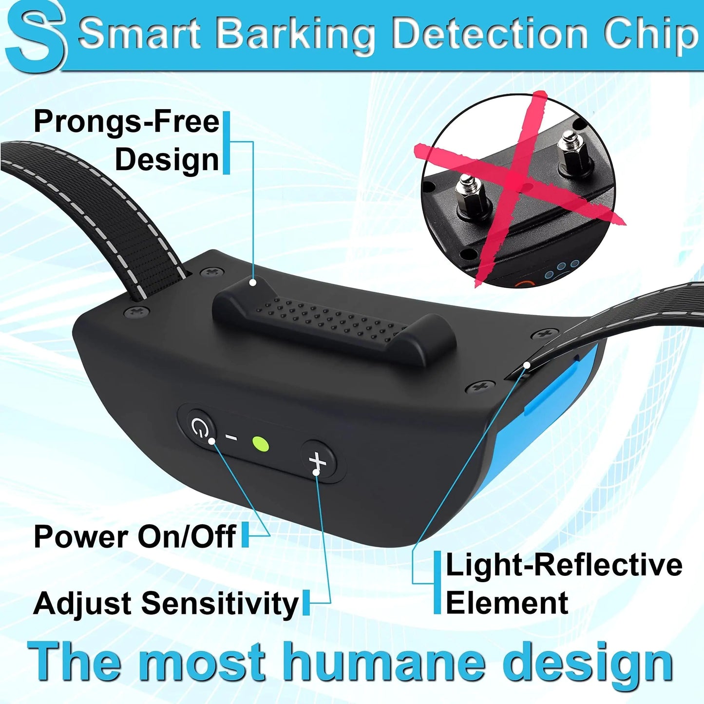 🐶✨No-Shock Bark Collar for Small Dogs