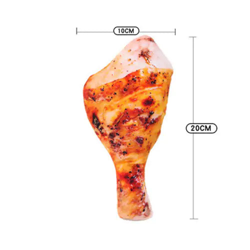 Meat Games Pet Toy 🍗🧸 | Chew & Play Toy for Dogs & Cats