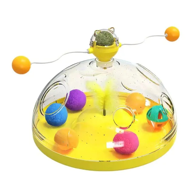 Multifunctional Turntable Pet Toy β Fun & Interactive for Dogs & Cats πΆπ±