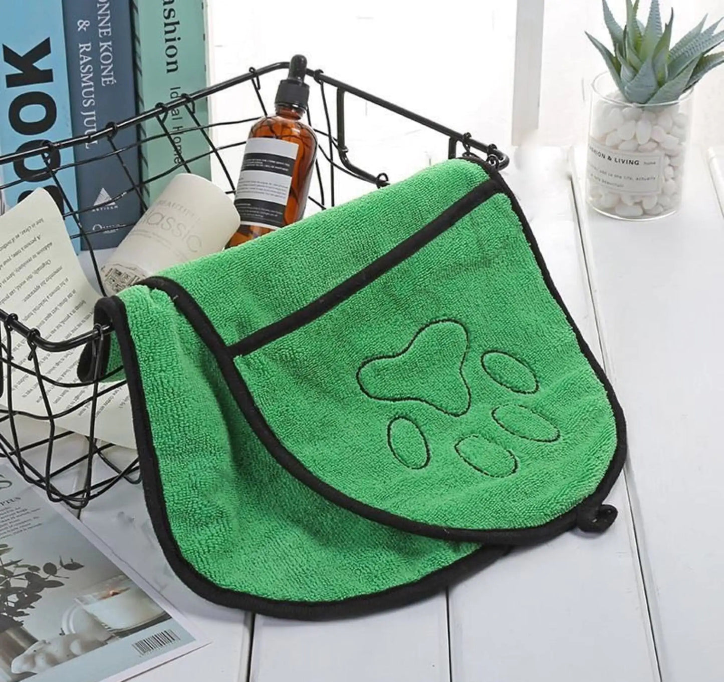 PawPal Dual Pocket Dog Towel