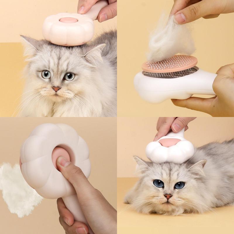 Pet Massage Hair Removal Comb – Paw Shaped Grooming Brush for Dogs & Cats