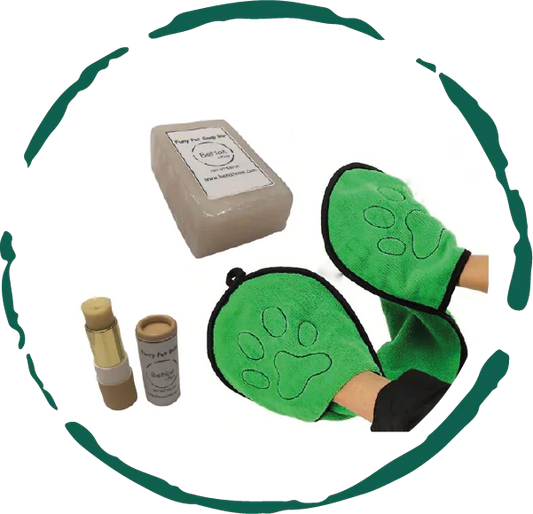 EcoPure Pets: 3-Piece Grooming Care Set