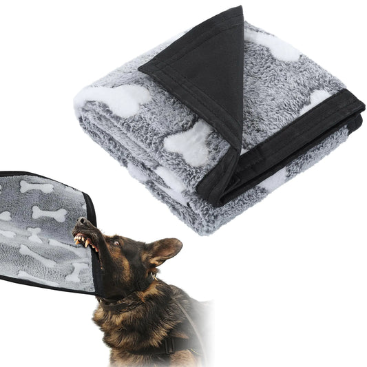 HOMBYS Durable Dog Blanket 50x60 - Chew & Tear Resistant