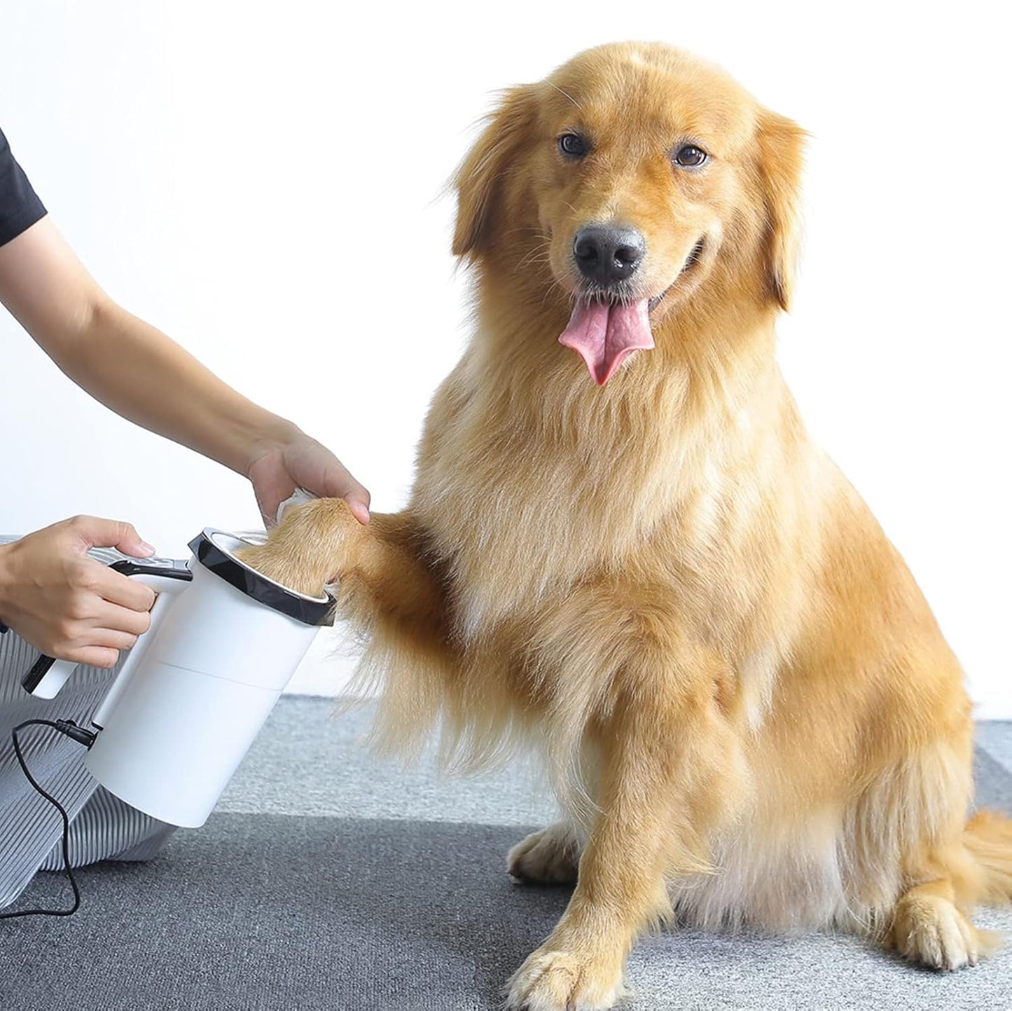 AutoClean Paws Washer with Soft Silicone Brush