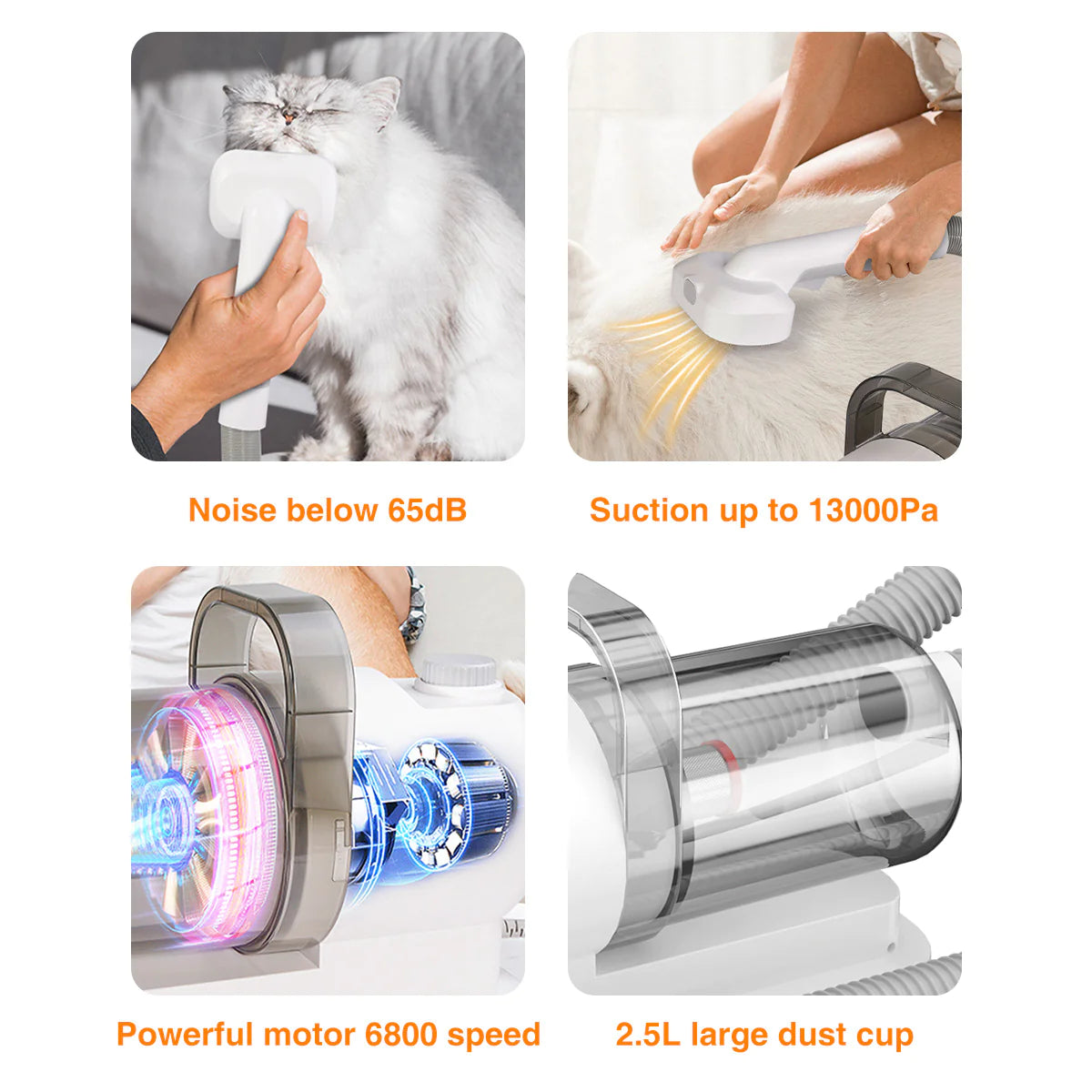 Pet Grooming Pro – Vacuum & Trimmer in One