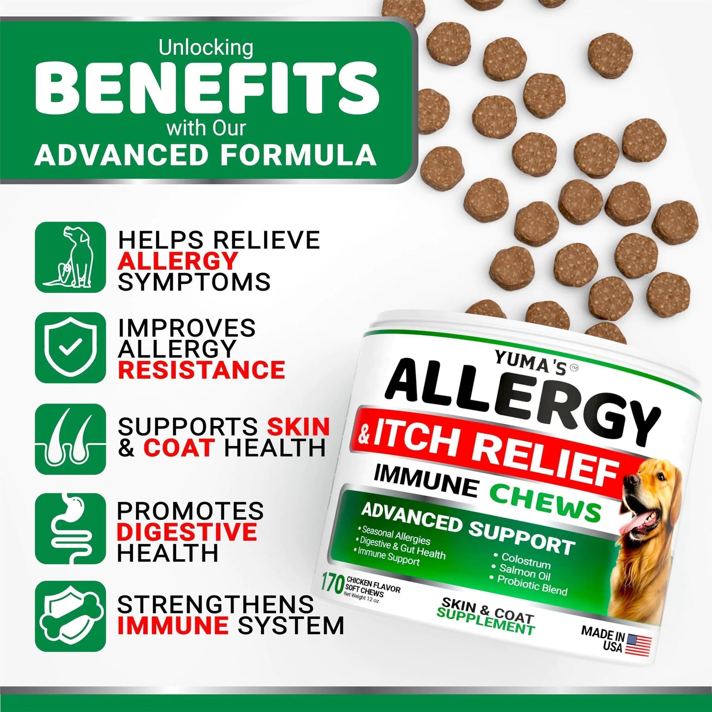 Dog Itch & Allergy Relief Treats