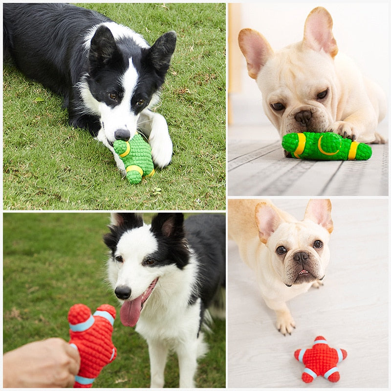 Squeaky Dog Toys – Soft, Chewable & Fun for Playful Pups 🐾🧸