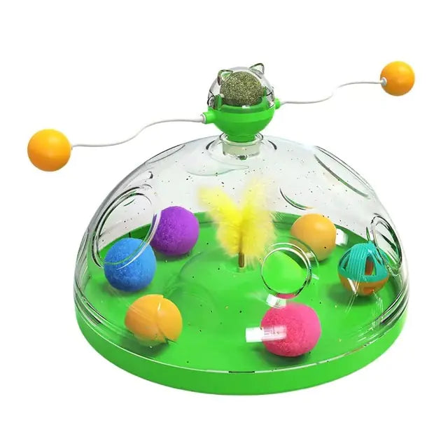 Multifunctional Turntable Pet Toy β Fun & Interactive for Dogs & Cats πΆπ±