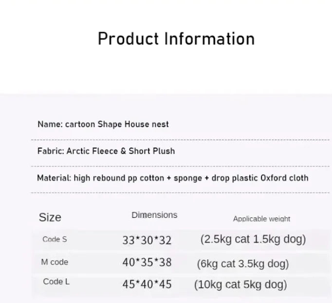 Pet Bed 🐶🐱 | Soft, Cozy & Washable Bed for Dogs & Cats
