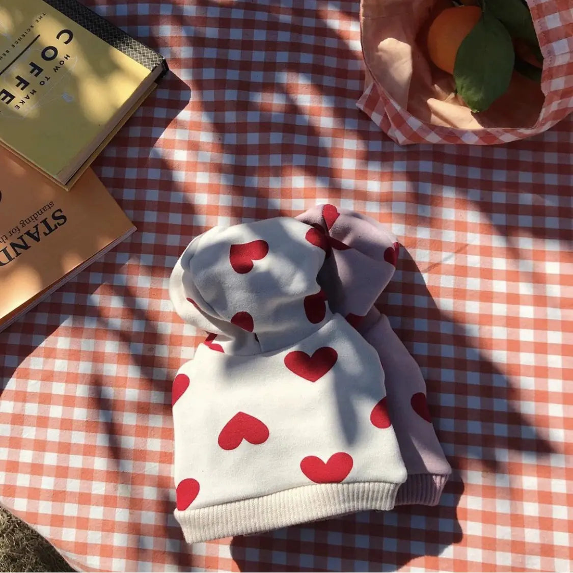 Printed Love Sweater for Pets