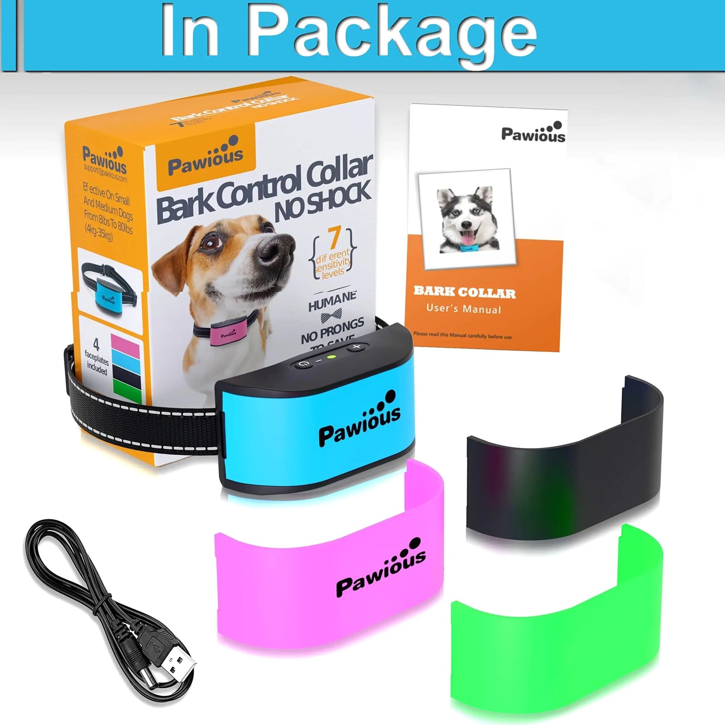 🐶✨No-Shock Bark Collar for Small Dogs