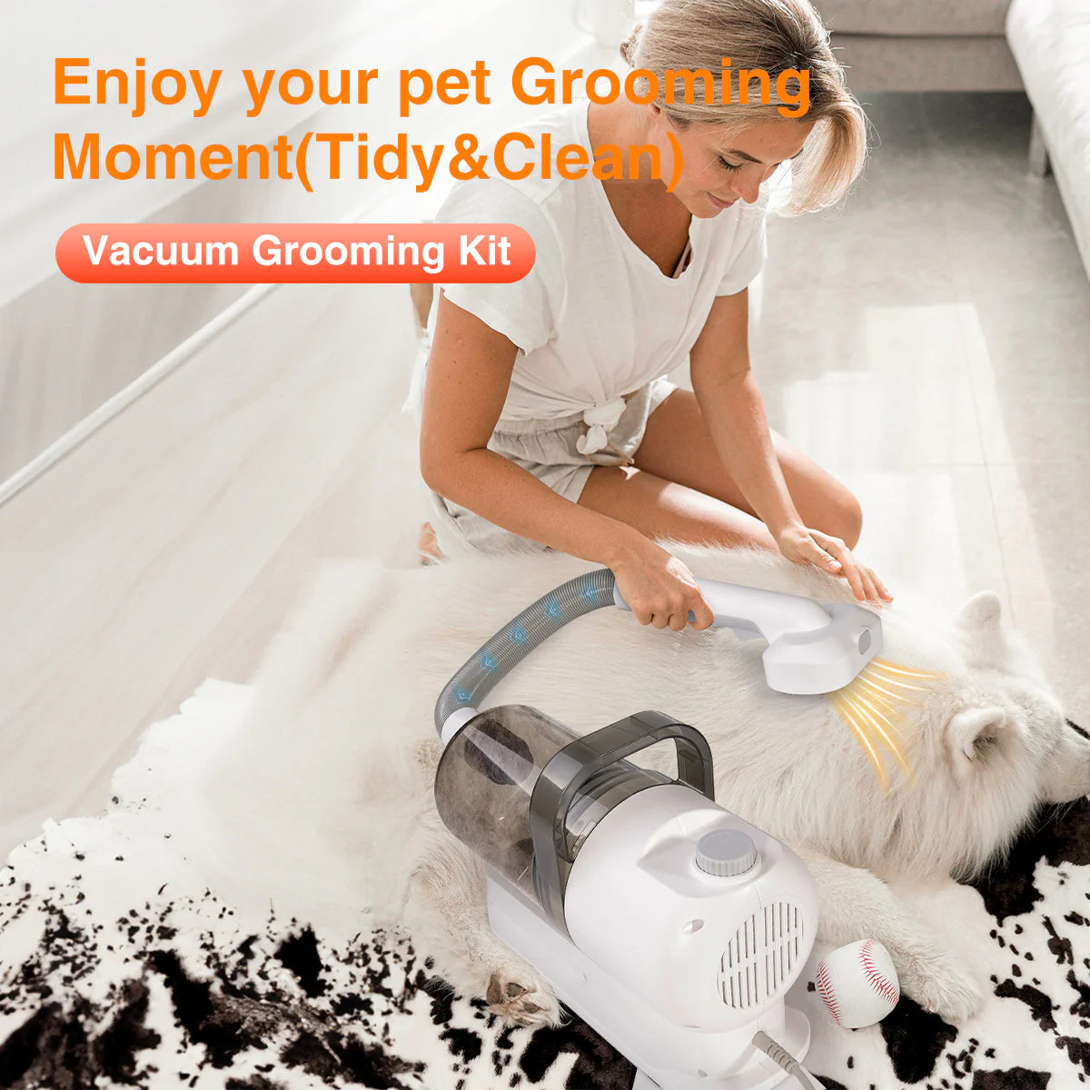 Pet Grooming Pro – Vacuum & Trimmer in One