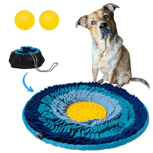 Dual Delight Dog Snuffle and Lick Mat