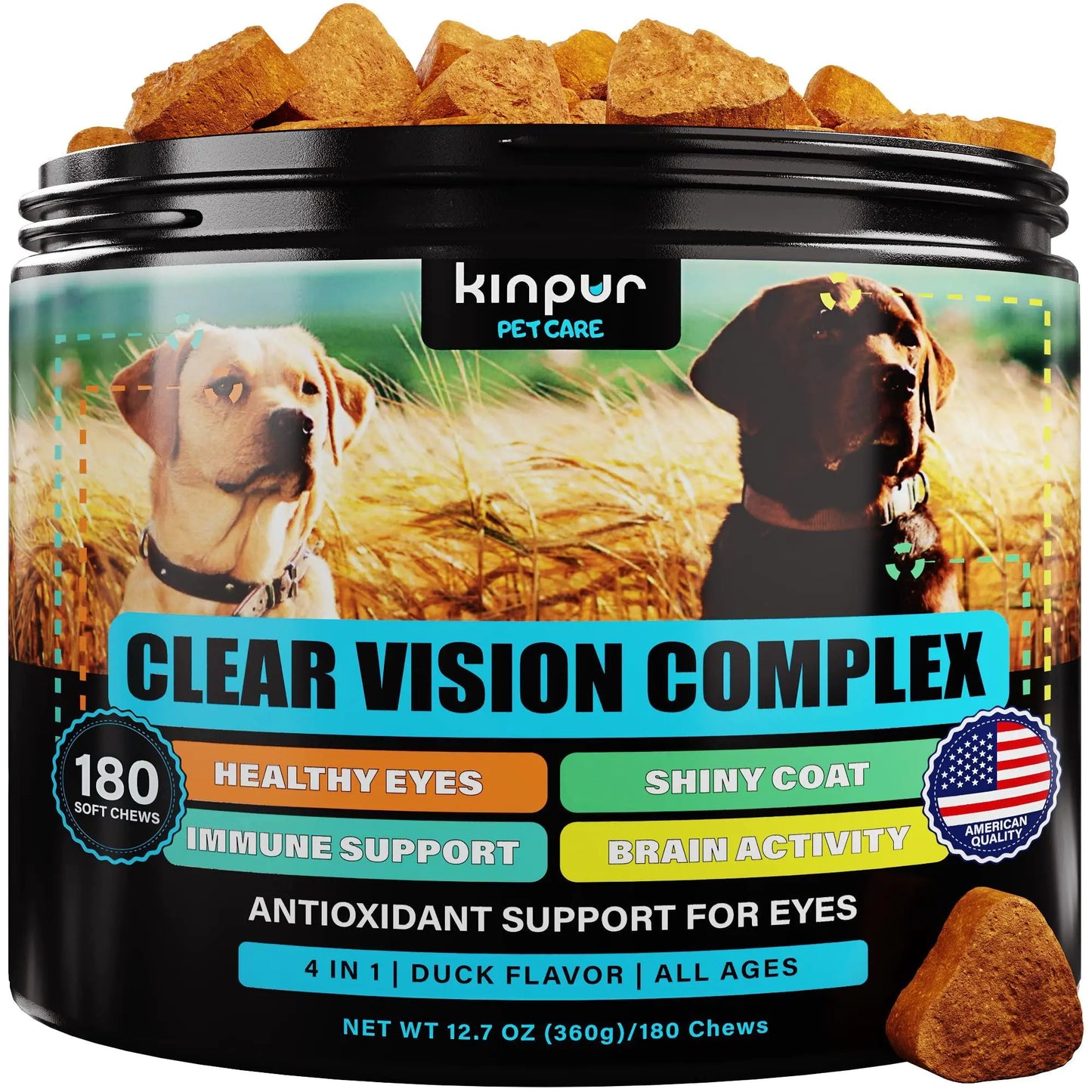 Vision & Eye Care Supplement for Dogs