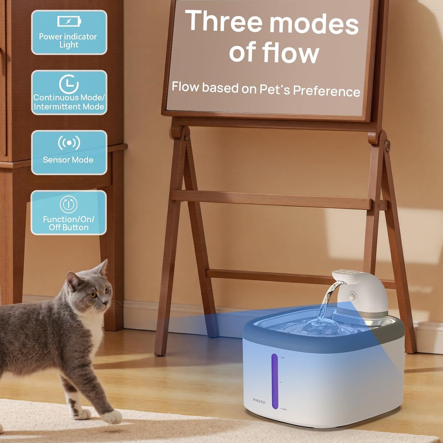 PurrStream 3.5L Cat Water Fountain