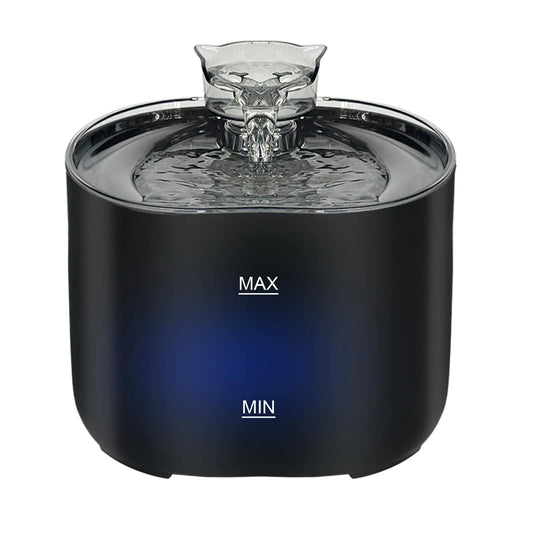 LED Cat Water Fountain – 2.2L Ultra-Quiet Pet Dispenser w/ Cat Spout | Indoor Cat Hydration Station