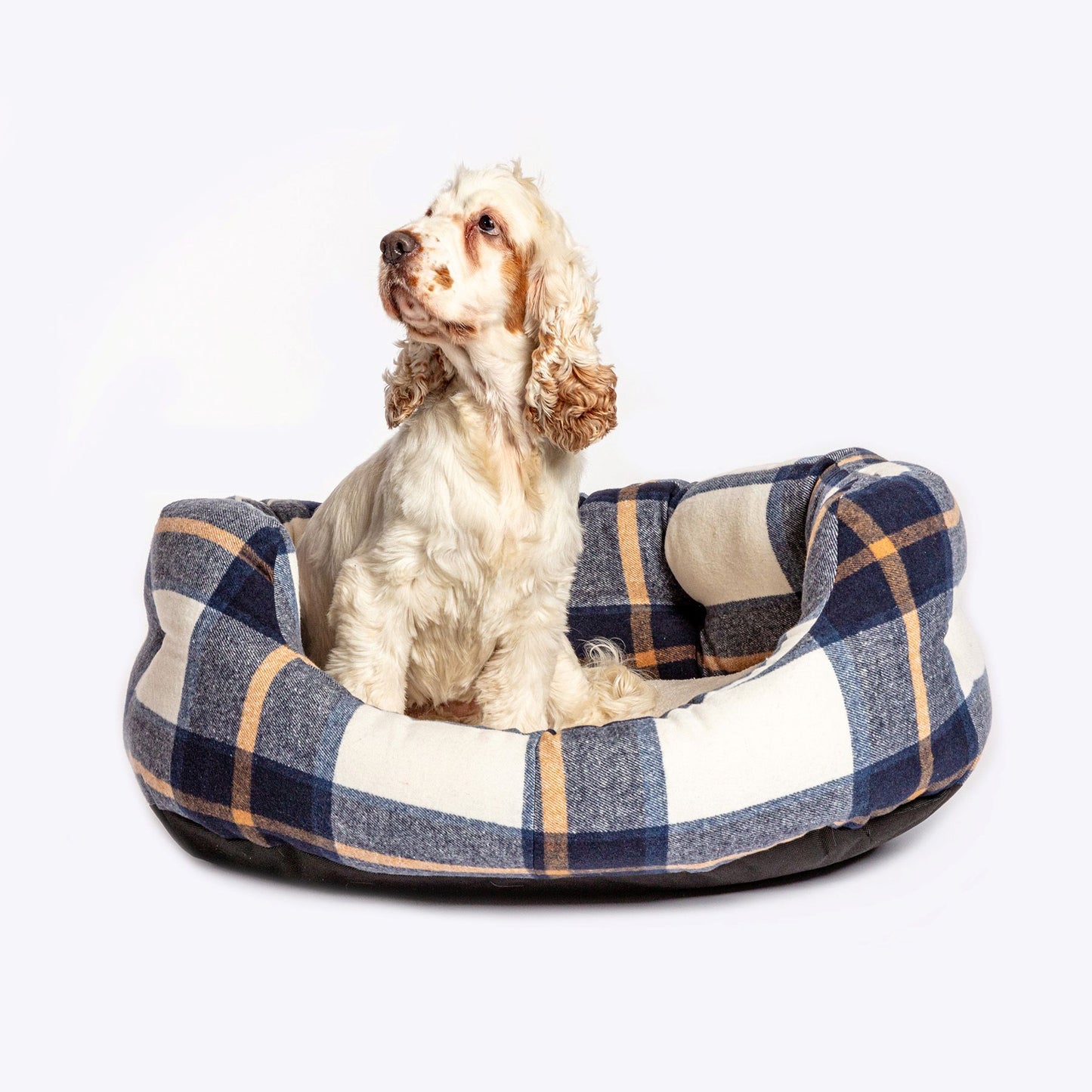 Bowmore Navy Deluxe Slumber Bed for Dogs – Danish Design