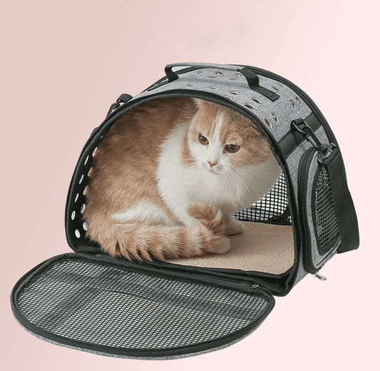Portable Pet Travel Bag: One Shoulder Cat Litter Carrier-0