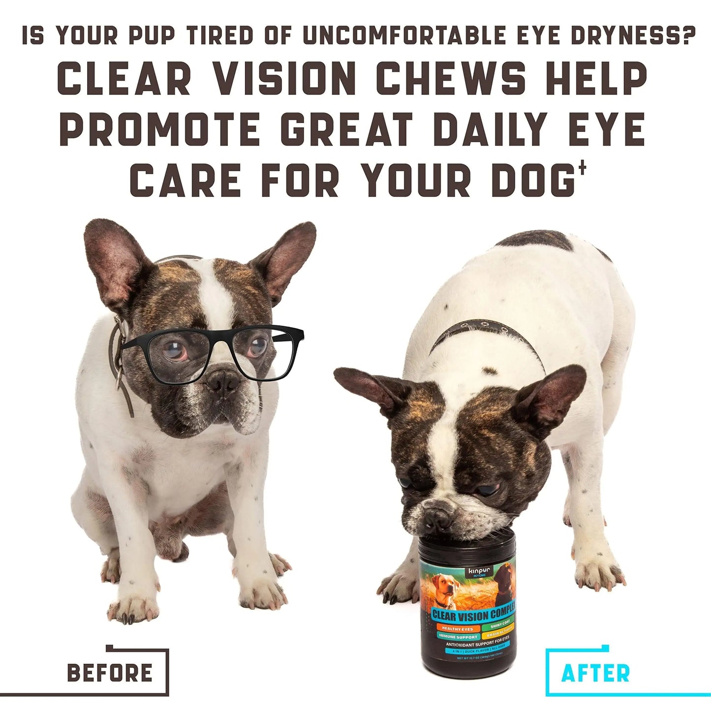 Vision & Eye Care Supplement for Dogs