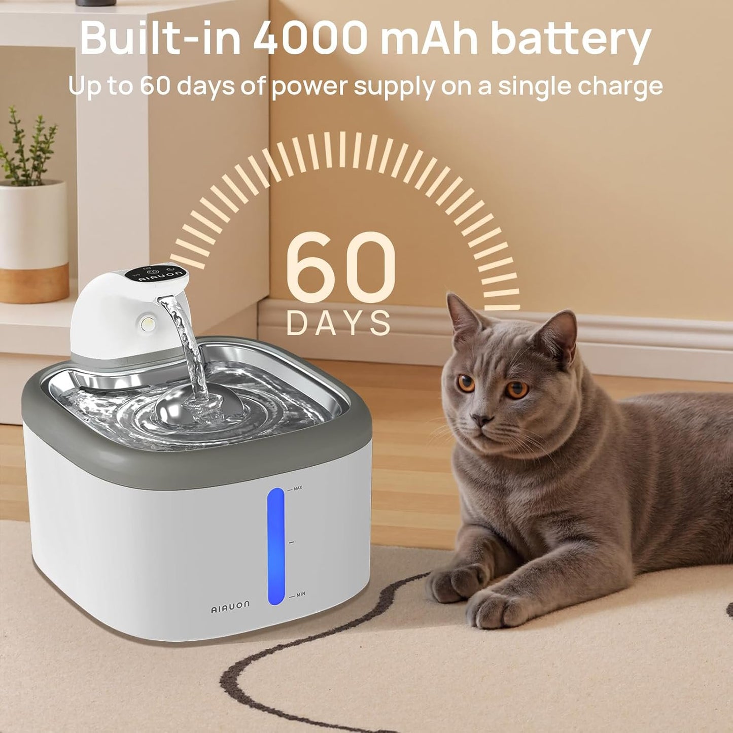 PurrStream 3.5L Cat Water Fountain
